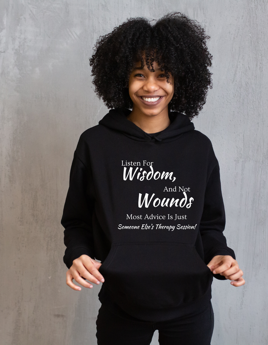 Listen for Wisdom Hoodie